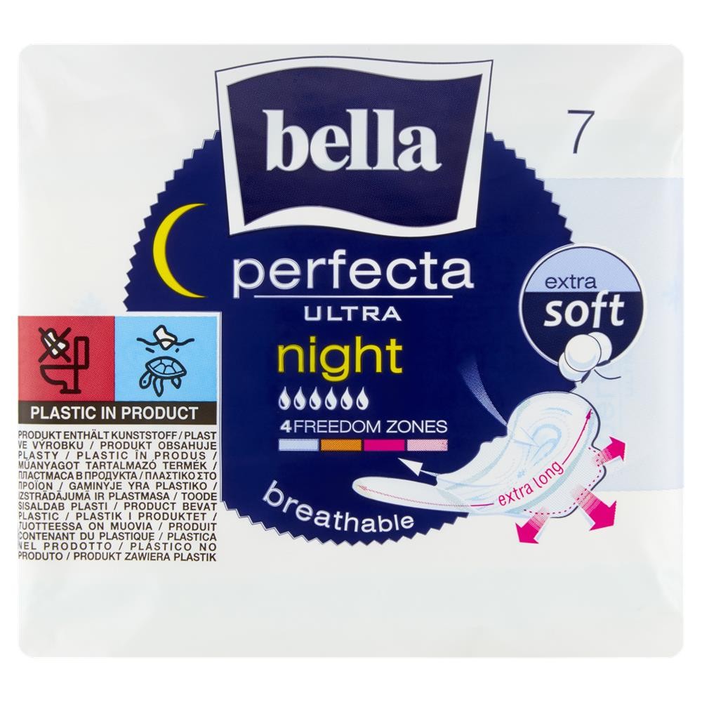 245540 BELLA PODPASKI PERFECTA 7 SZT. NIGHT EXTRA SOFT 5900516305376