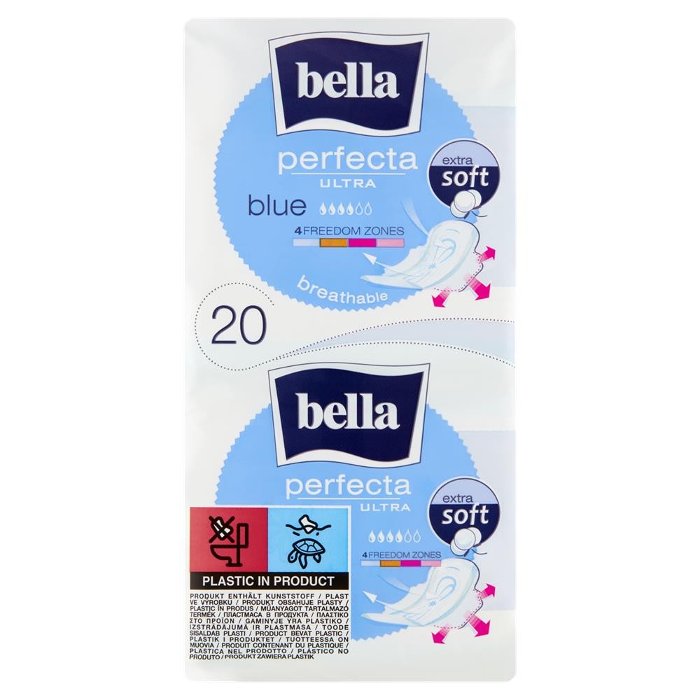 245541 BELLA PODPASKI PERFECTA 10 SZT. 1+1 50% BLUE 5900516305253
