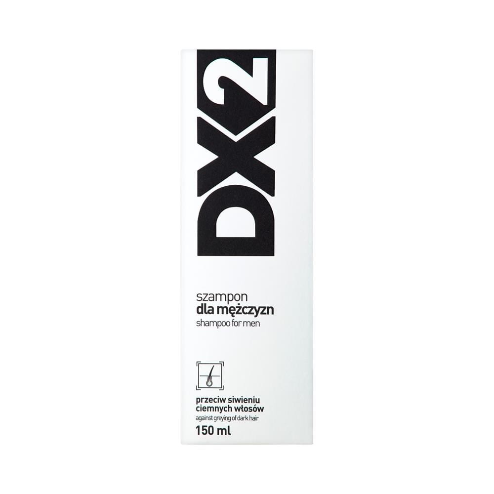 245898 DX2 SZAMPON DO WŁOSÓW 150ML PRZECIW SIWIENIU CIEMNYCH WŁOSÓW 5906071003474