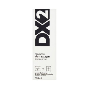 245900 DX2 SZAMPON DO WŁOSÓW 150ML PRZECIWŁUPIEŻOWY+PRZECIW WYPADANIU WŁOSÓW 5906071004297