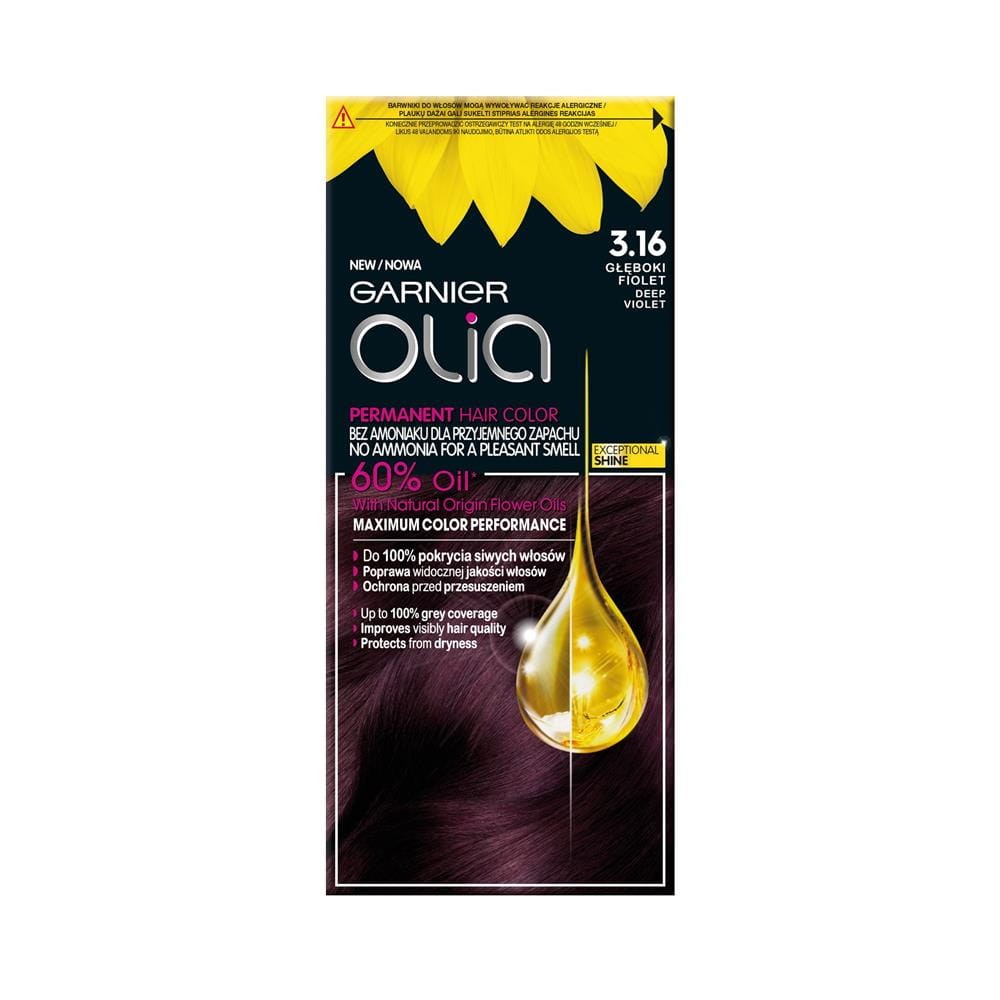 246101 OLIA MINI KIT FARBA KOLORYZUJĄCA   3.16 GŁĘBOKI FIOLET 3600542243926