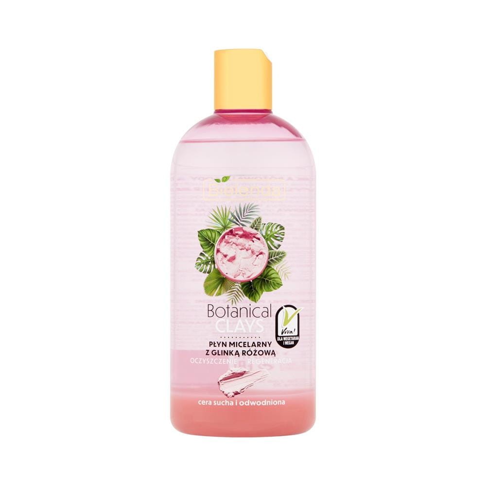 246155 BIELENDA BOTANICAL CLAYS PŁYN MICELARNY 500ML GLINKA RÓŻOWA 5902169038632