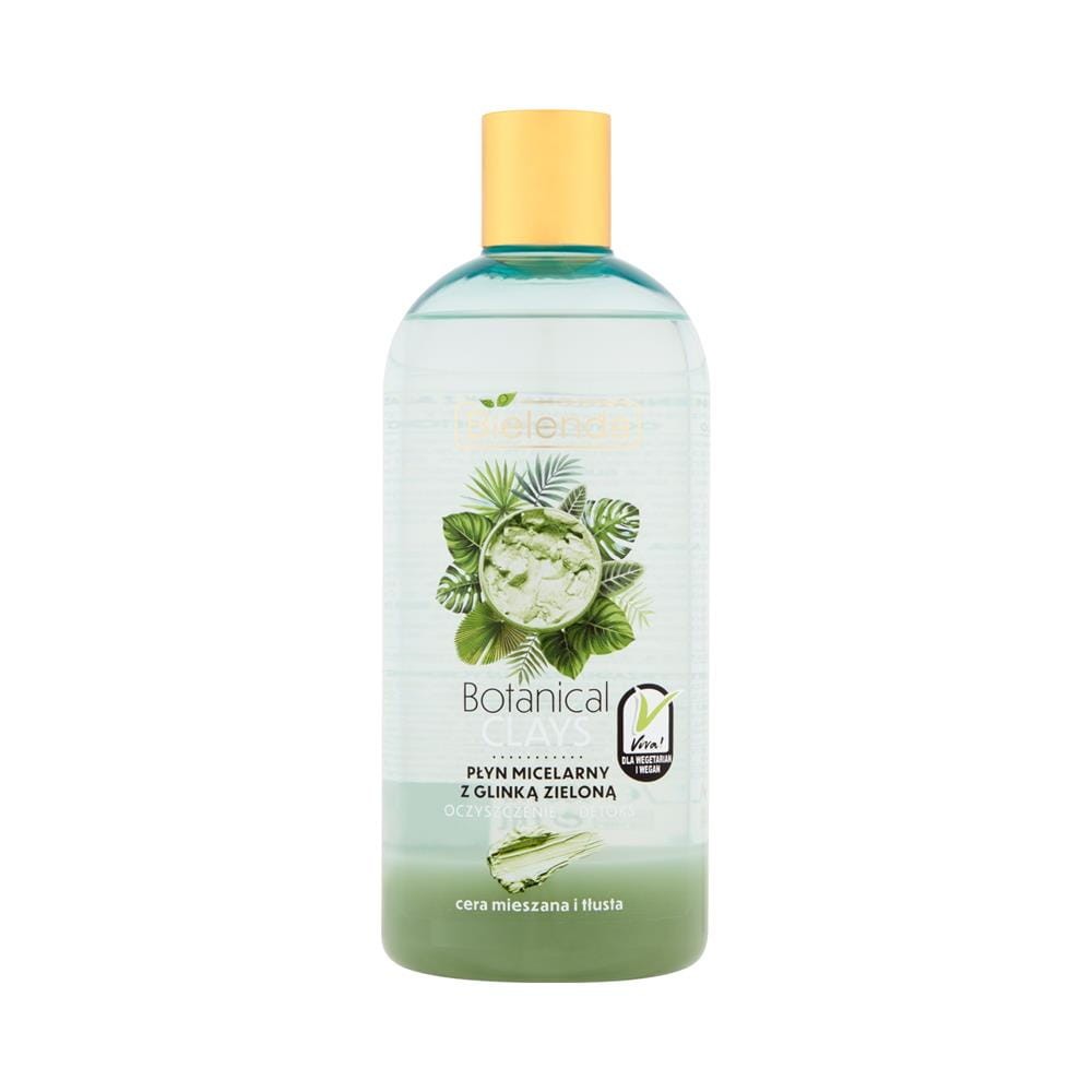 246156 BIELENDA BOTANICAL CLAYS PŁYN MICELARNY 500ML GLINKA ZIELONA 5902169038595
