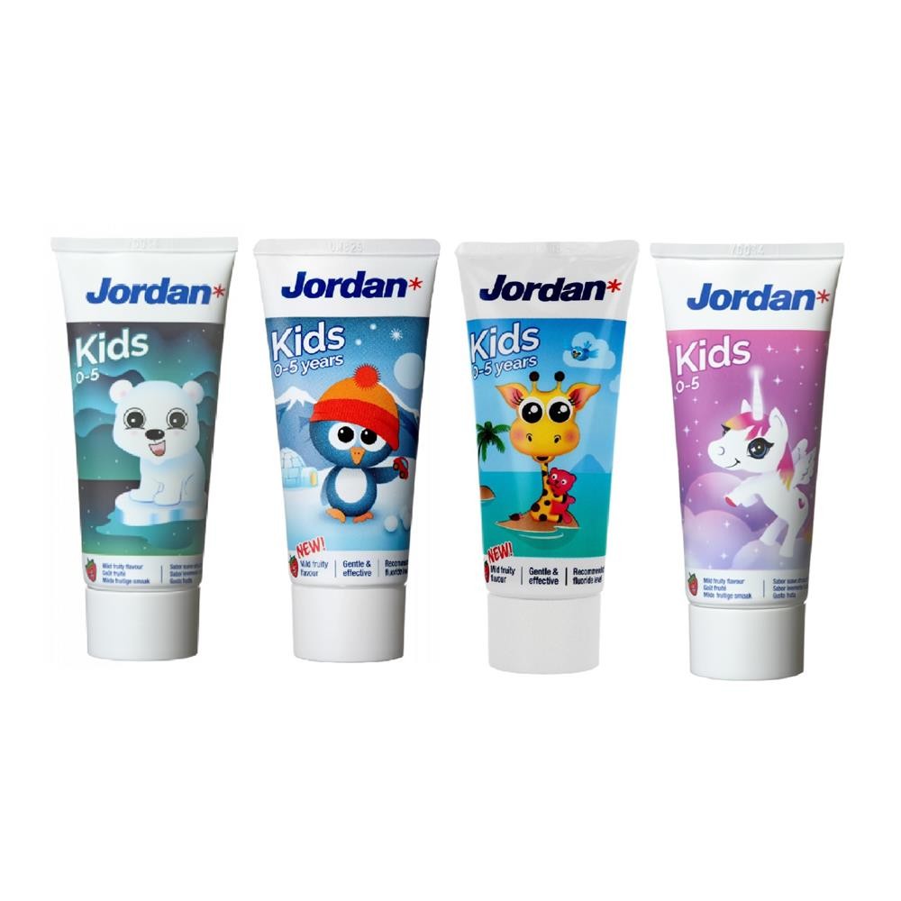 246165 JORDAN PASTA DO ZĘBÓW 50ML KIDS 0-5 7046110071519