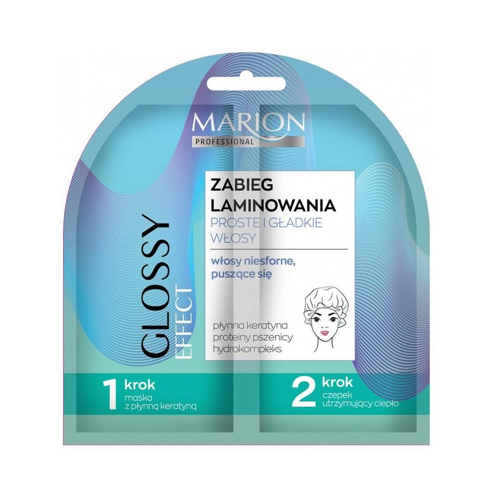 247075 MARION ZABIEG LAMINOWANIA DO WŁOSÓW 20ML PROSTE I GŁADKIE 5902853008286
