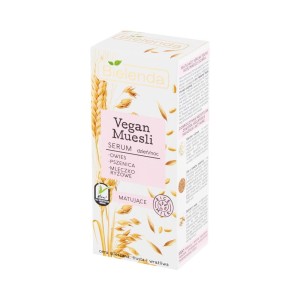 247088 BIELENDA VEGAN MUESLI SERUM DO TWARZY 30ML MATUJĄCE OWIES+PSZENICA+ML.RYŻOWE 5902169037833