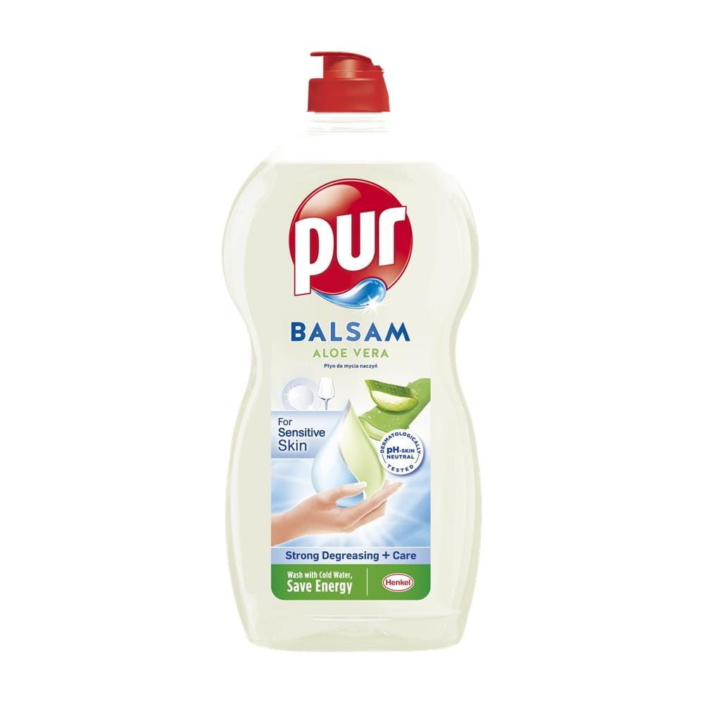 248412 PUR PŁYN DO NACZYŃ 1.2L SEKRETY PIELĘGNACJI BALSAM ALOES 9000101385991