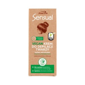 248562 JOANNA SENSUAL KREM DO DEPILACJI TWARZY 100G VEGAN  5901018019198