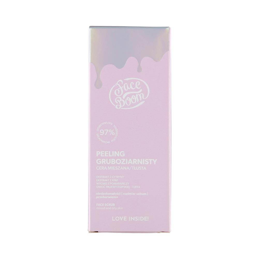248910 FACE BOOM PEELING DO TWARZY 50G GRUBOZIARNISTY CERA MIESZANA TŁUSTA 5903031255515