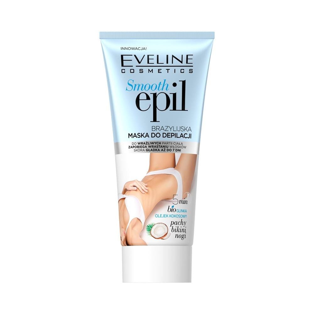 249144 EVELINE SMOOTH EPIL MASKA DO DEPILACJI 175ML BRAZYLIJSKA PACHY,BIKINI,NOGI 5903416006930