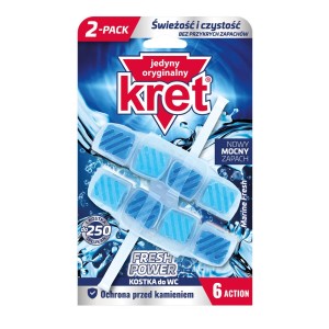 KRET KOSZYK DO WC 40GX2 FRESH POWER MARINE FRESH