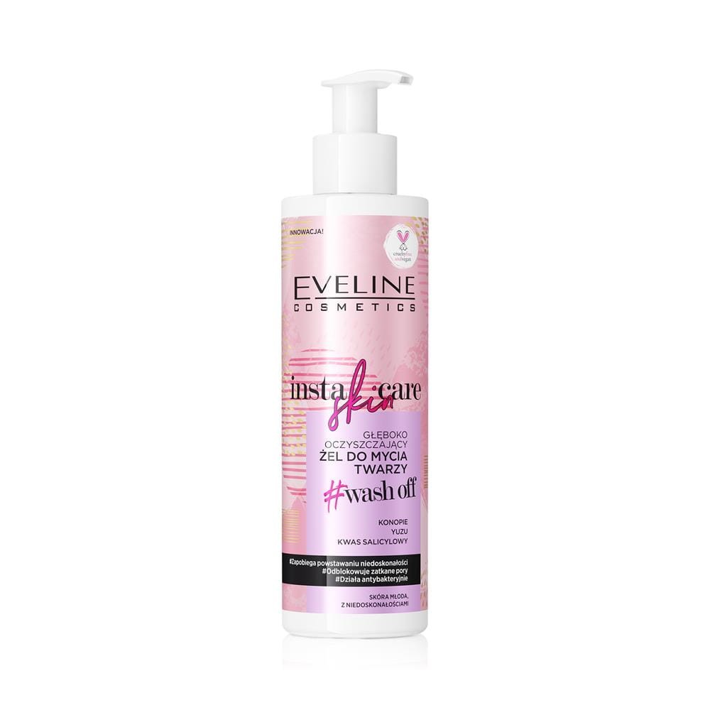 249360 EVELINE INSTA SKIN ŻEL DO MYCIA TWARZY 200ML 5903416007159
