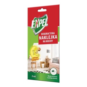EXPEL NAKLEJKA NA MUCHY 2 SZT. ŚWIECĄCA