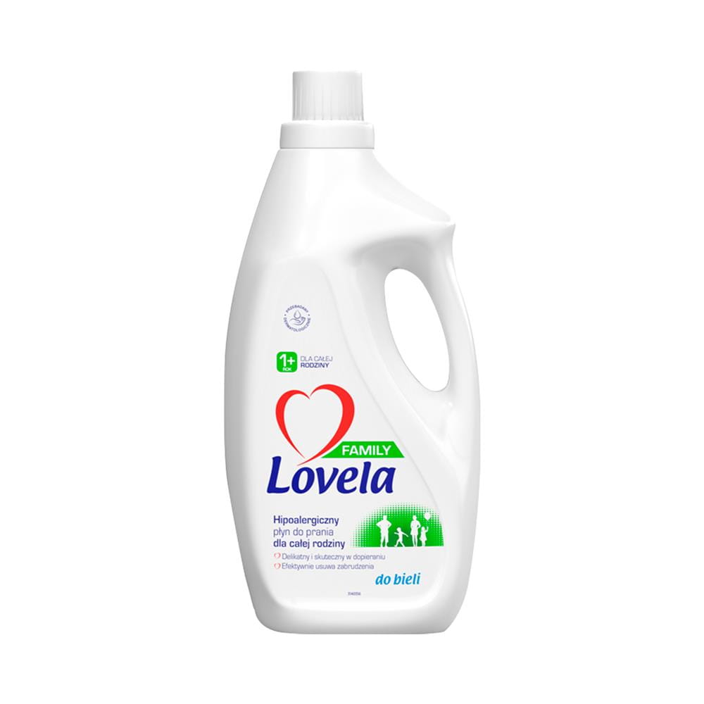 250092 LOVELA FAMILY PŁYN DO PRANIA 1.85L BIAŁA 5900627093551