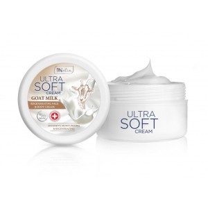 INELIA ULTRA SOFT KREM DO TWARZY I CIAŁA 200ML KOZIE MLEKO