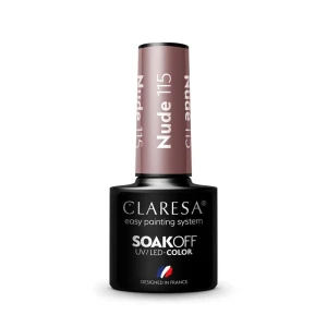 CLARESA LAKIER DO PAZNOKCI HYBRID NUDE 115. KOLOR CIELISTY.