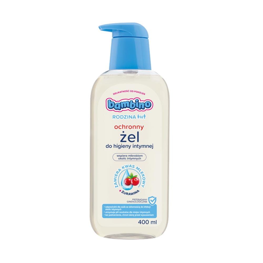 251033 BAMBINO RODZINA ŻEL DO HIGIENY INTYMNEJ 400ML OCHRONNY  5900017075877
