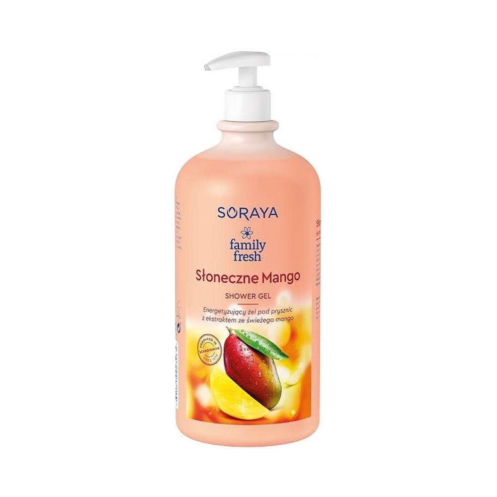 251099 SORAYA FAMILY FRESH ŻEL POD PRYSZNIC 1L SŁONECZNE MANGO 7310610023263