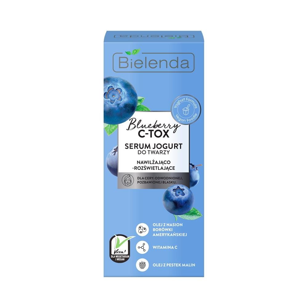 251132 BIELENDA BLUEBERRY C-TOX SERUM DO TWARZY 30ML NAWILŻAJĄCO-ROZŚWIETLAJĄCE 5902169038656