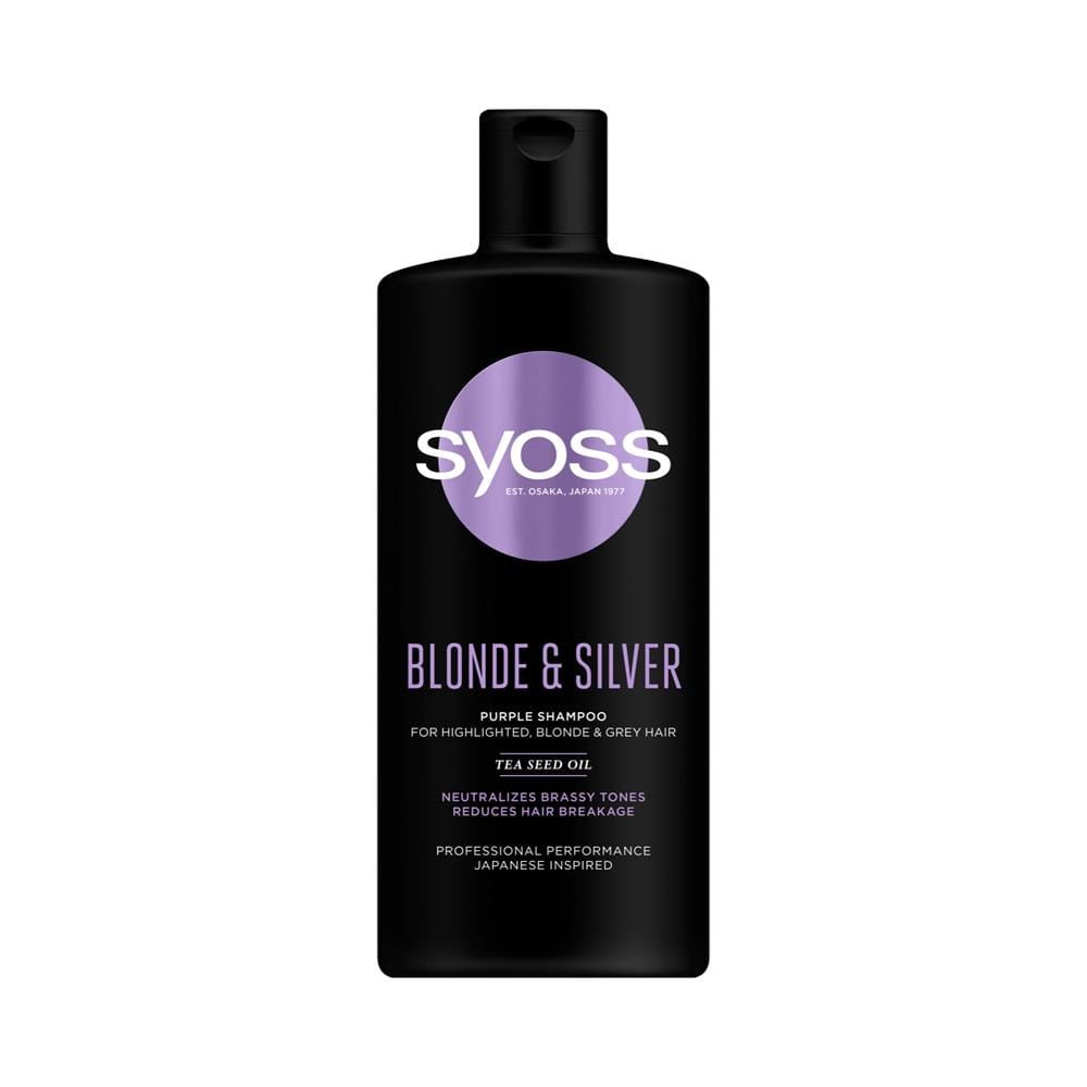 252723 SYOSS  SZAMPON DO WŁOSÓW WOMEN 440ML BLONDE&amp;SILVER 9000101290097