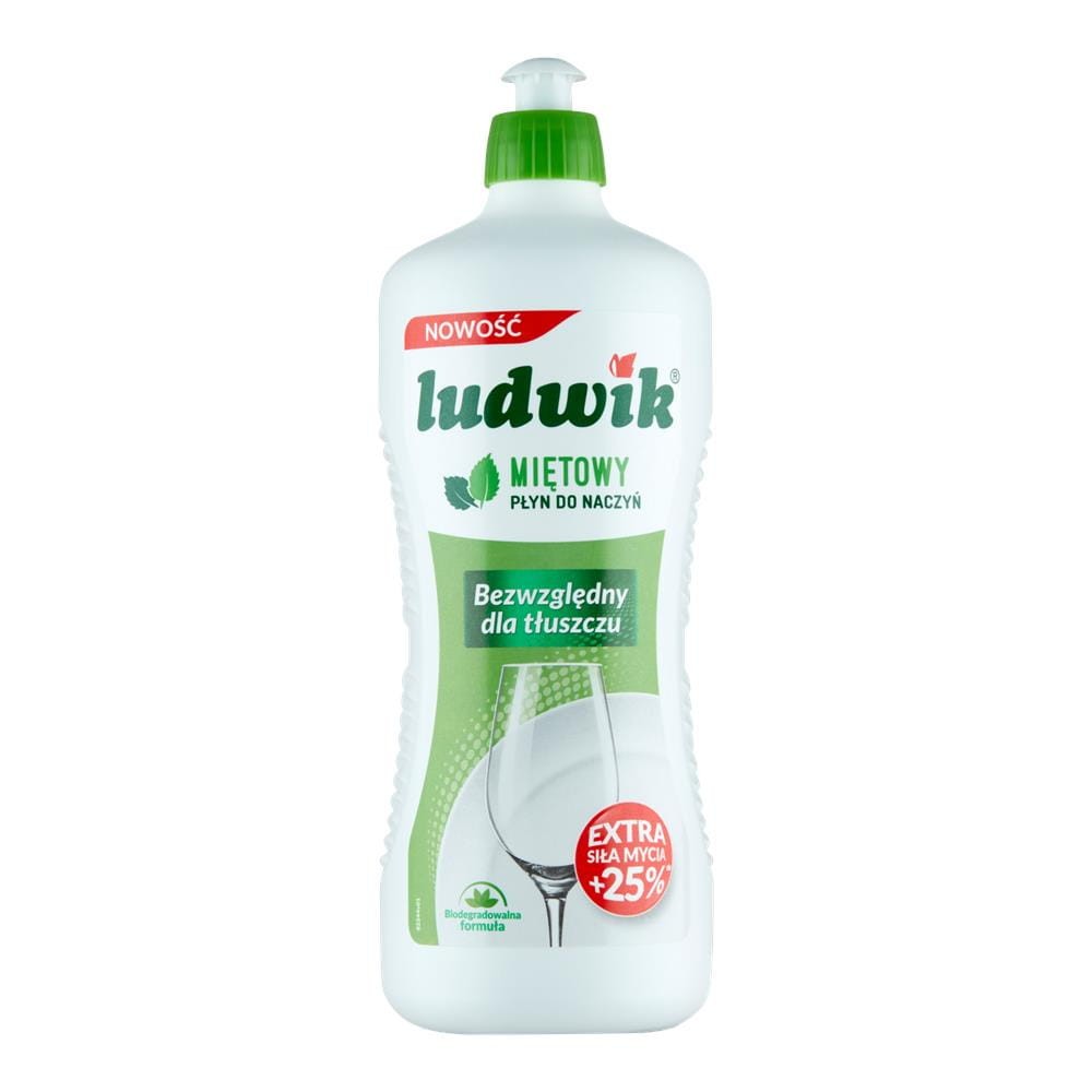 254509 LUDWIK PŁYN DO NACZYŃ  900G MIĘTA 5900498028133