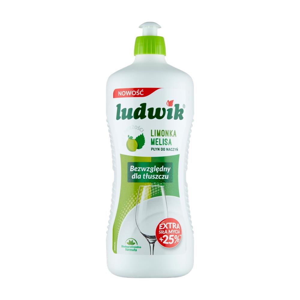 254515 LUDWIK PŁYN DO NACZYŃ 900G LIMONKA I MELISA 5900498028355