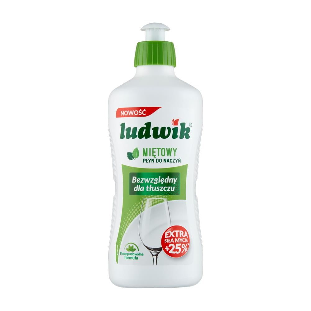 254520 LUDWIK PŁYN DO NACZYŃ  450G MIĘTA 5900498028126