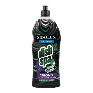 254972 SIDOLUX DISH SPA ŻEL DO NACZYŃ 1L AROMA BOOST BAZYLIA I MIĘTA 5902986269967