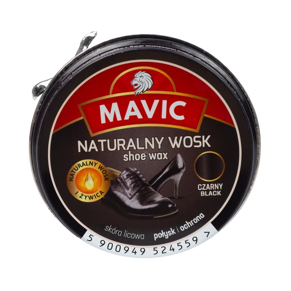 255632 MAVIC WOSK NATURALNY DO OBUWIA 40G PUSZKA CZARNY 5900949524559