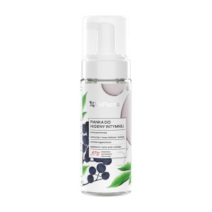 VIS PLANTIS VEGAN FRIENDLY PIANKA DO HIGIENY INTYMNEJ 170ML CZARNY BEZ+KWAS MLEKOWY+PULLULAN