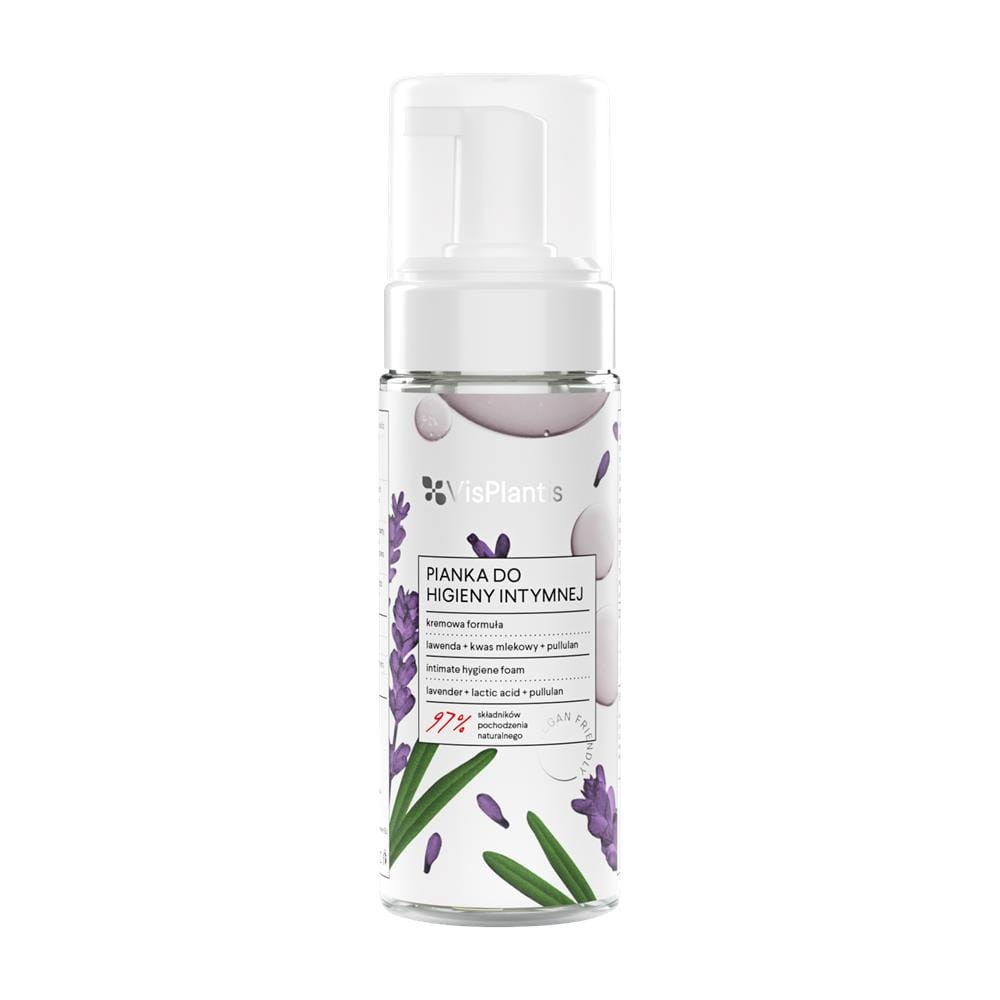 256758 VIS PLANTIS VEGAN FRIENDLY PIANKA DO HIGIENY INTYMNEJ 170ML LAWENDA+KWAS MLEKOWY+PULLULAN 5907618131117