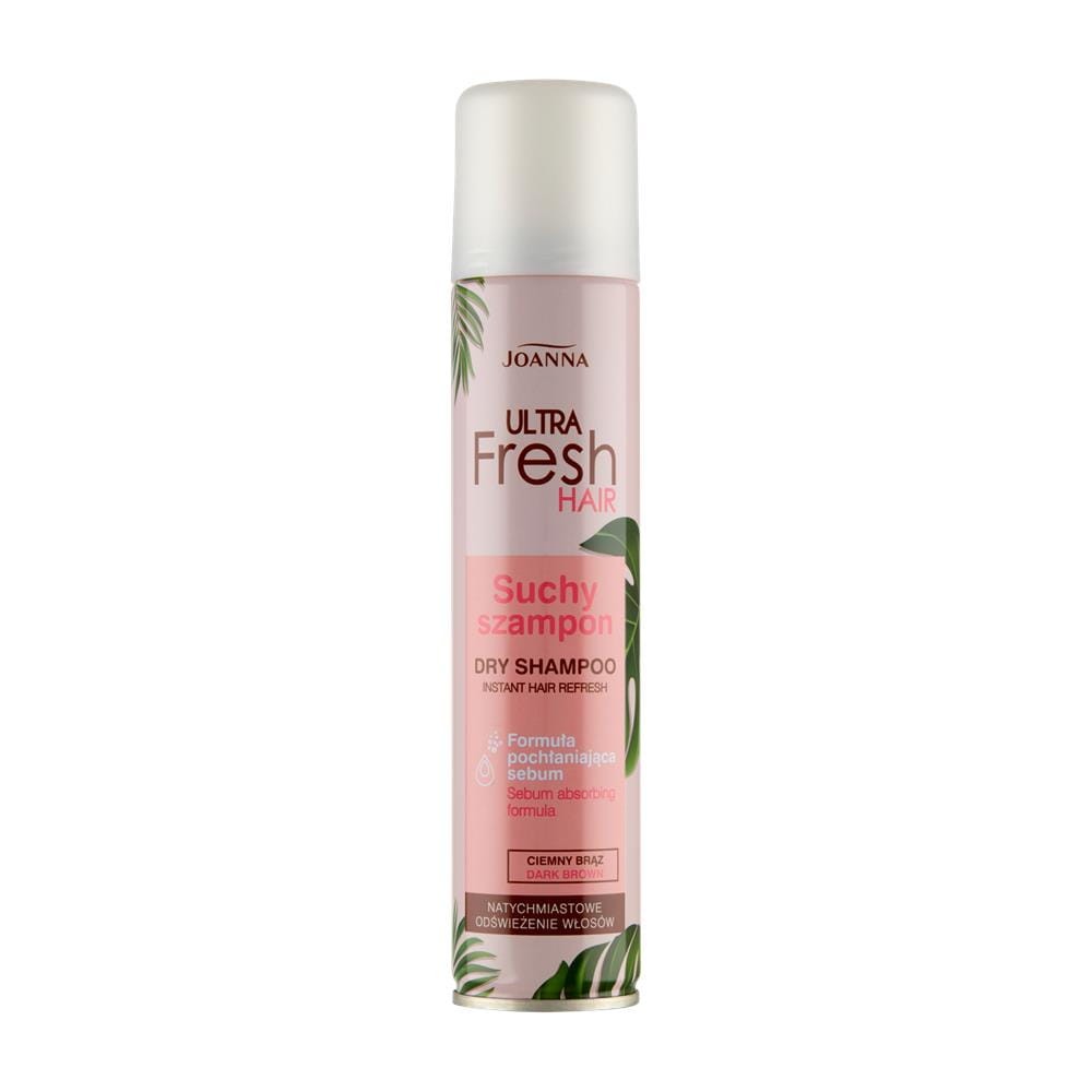 257061 JOANNA ULTRA FRESH HAIR SUCHY SZAMPON DO WŁOSÓW 200ML CIEMNY BRĄZ  5901018019860