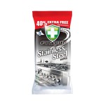 GREEN SHIELD CHUSTECZKI DO CZYSZCZENIA 70 SZT. STAL NIERDZEWNA