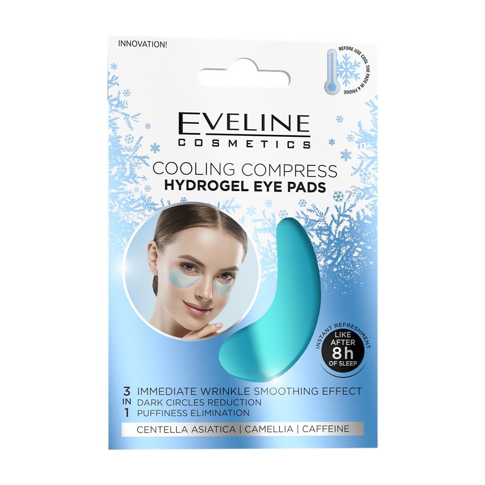 258027 EVELINE PŁATKI POD OCZY COOLING COMPRESS 5903416015475