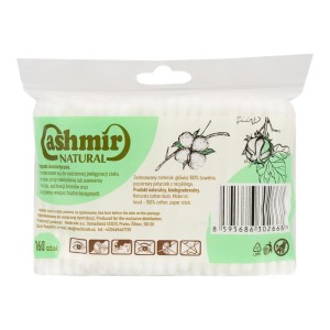 258351 CASHMIR PATYCZKI KOSMETYCZNE ZAPAS 160 SZT. EKO 8595686302668