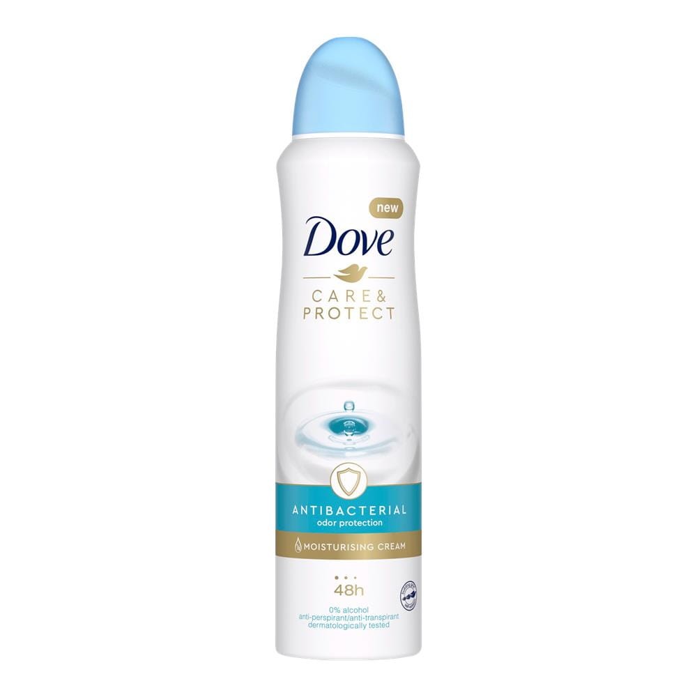 259244 DOVE DEZODORANT WOMEN SPRAY 150ML ANTYBAKTERYJNY CARE&amp;PROTECT 8720181111129