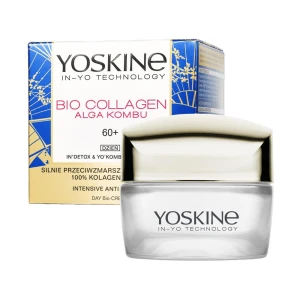 YOSKINE BIO COLLAGEN 60+ KREM DO TWARZY 50ML DZIEŃ SILNIE PRZCIWZMARSZCZKOWY