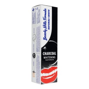 261034 BEVERLY HILLS PASTA DO ZĘBÓW 100ML NATURAL WHITE CHARCOAL 5020105003923