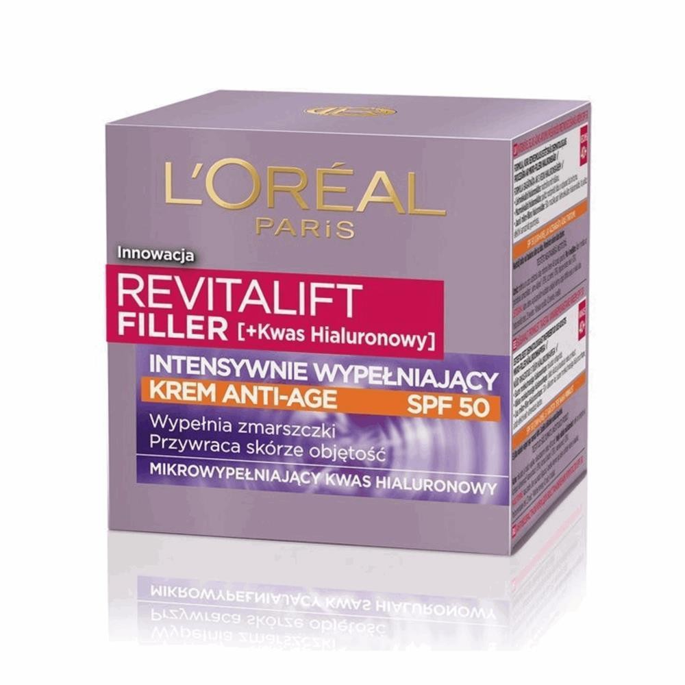 261296 LOREAL REVITALIFT FILLER KREM DO TWARZY 50ML DZIEŃ SPF50 3600523982721
