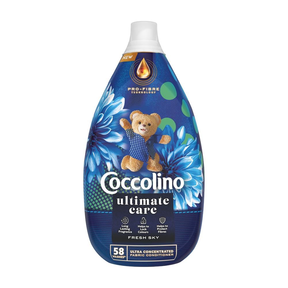 262955 COCCOLINO PŁYN DO PŁUKANIA  870ML ULTIMATE CARE FRESH SKY 8720181127175
