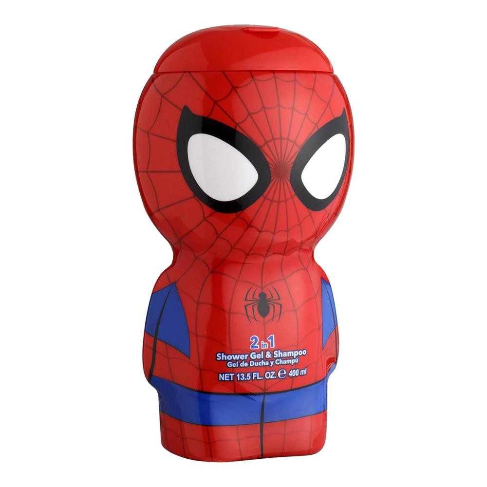 263910 AIR-VAL SZAMPON DO WŁOSÓW-ŻEL POD PRYSZNIC 400ML 3D SPIDERMAN 8411114087276