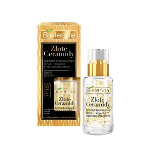 263992 BIELENDA ZŁOTE CERAMIDY SERUM-AMPUŁKA DO TWARZY 15ML GŁĘBOKO REWITALIZUJĄCE 5902169046941