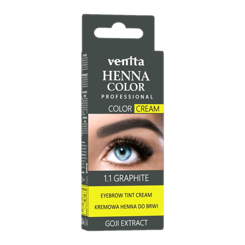 265031 VENITA PROFESSIONAL HENNA DO BRWI W KREMIE GRAFIT 5902101519984