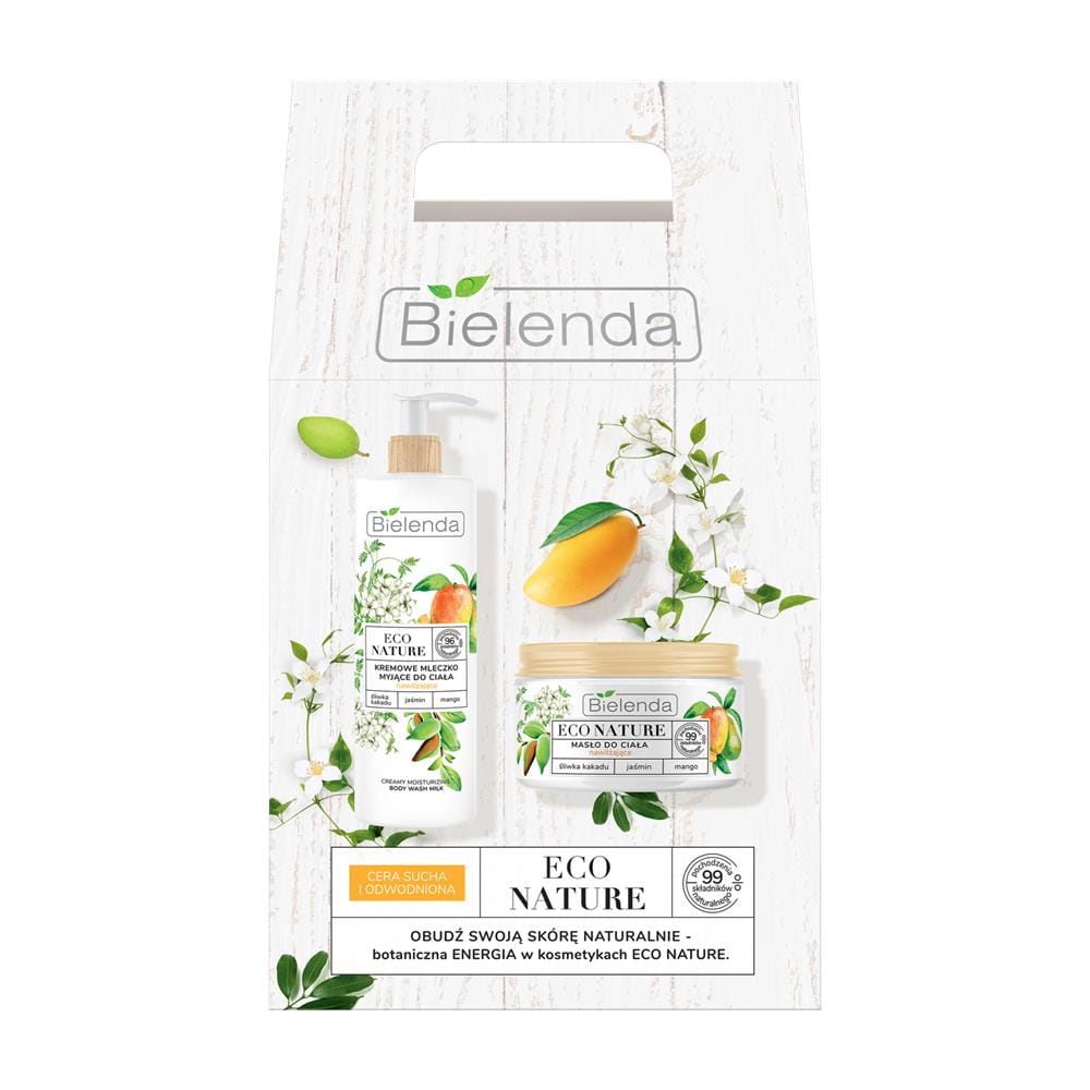 265919 BIELENDA ZESTAW PREZENTOWY ECO NATURE CIAŁO ŚLIWKA+JAŚMIN+MANGO 5902169047573