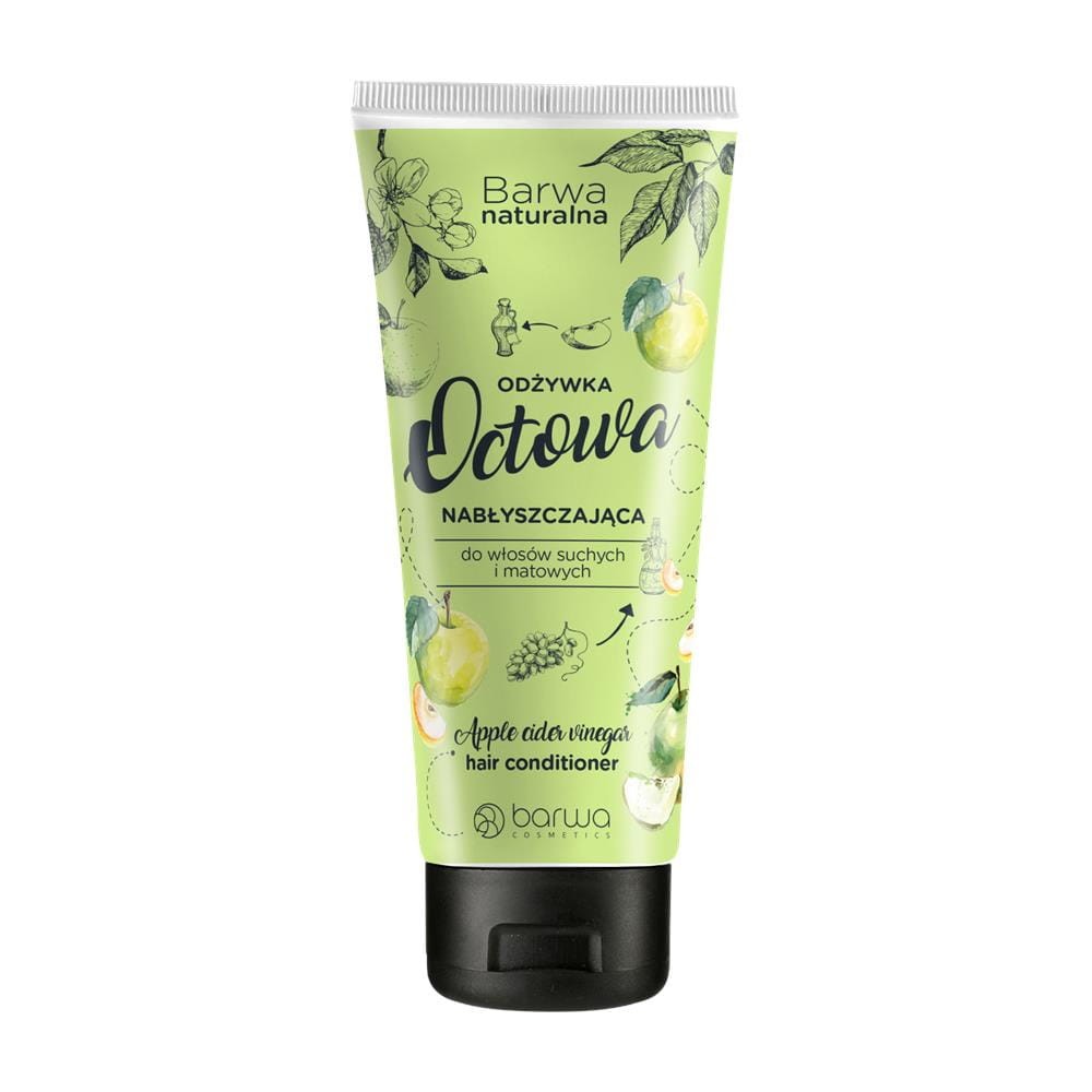 266186 BARWA NATURALNA ODŻYWKA DO WŁOSÓW 200ML TUBA OCET NABŁYSZCZAJĄCA WŁOSY SUCHE I MATOWE 5902305004415