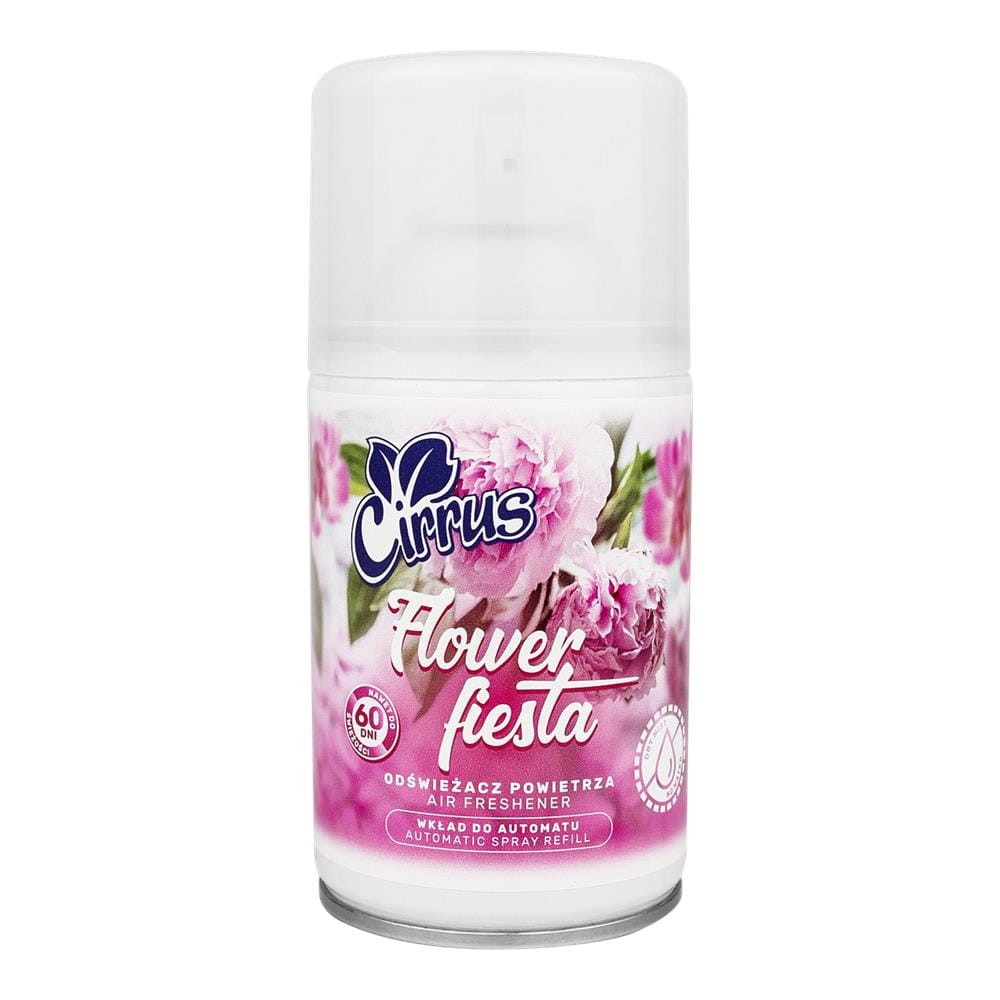 266569 CIRRUS ODŚWIEŻACZ SPRAY ZAPAS DO AUTOMATU 250ML FLOWER FIESTA 5903769560127