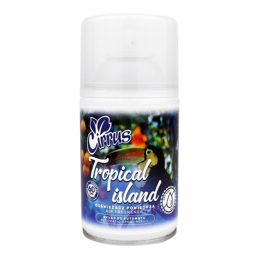 266570 CIRRUS ODŚWIEŻACZ SPRAY ZAPAS DO AUTOMATU 250ML TROPICAL ISLAND 5903769560097
