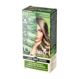 267058 JOANNA NATURIA ORGANIC VEGAN FARBA KOLORYZUJĄCA 314 POPIELATY / GREY 5901018020224