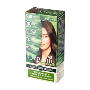 267062 JOANNA NATURIA ORGANIC VEGAN FARBA KOLORYZUJĄCA 339 KAKAOWY / COCOA 5901018020262