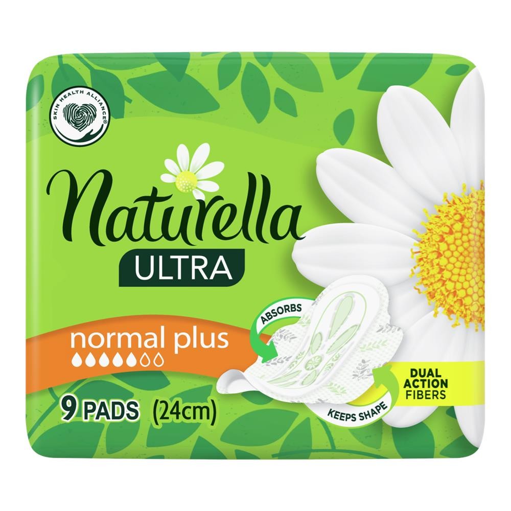 267717 NATURELLA PODPASKI CAMOMILE ULTRA  9 SZT. NORMAL PLUS 8006540098219